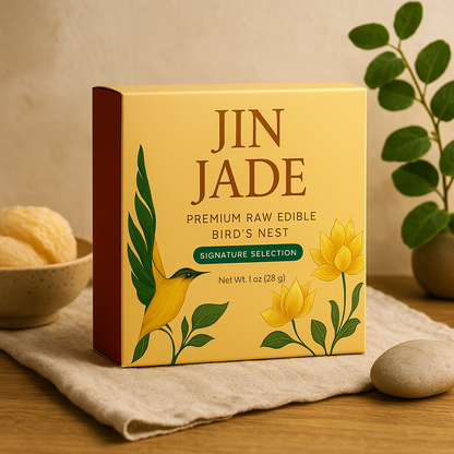 White Edible Bird’s Nest AAA (28g/1oz) Gift Wrap – Jin Jade Signature Selection